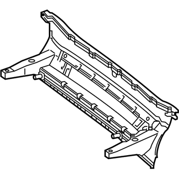 Mercedes-Benz 222-885-59-01 Lower Mount