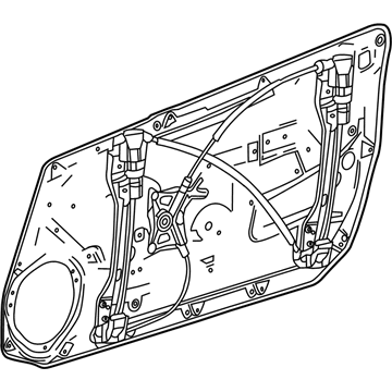 2012 Mercedes-Benz C63 AMG Window Regulator - 204-720-29-79