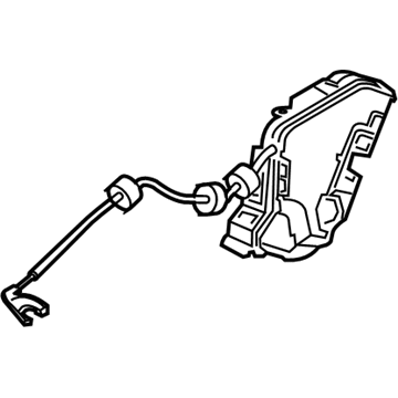 2008 Mercedes-Benz E550 Door Lock Actuator - 211-730-08-35