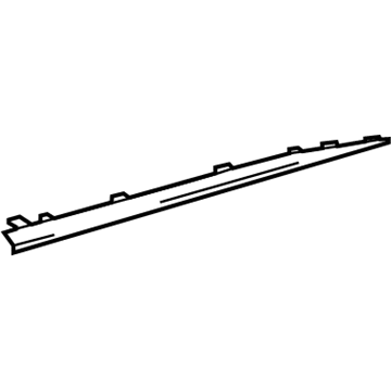 Mercedes-Benz 177-698-47-00 Rear Molding