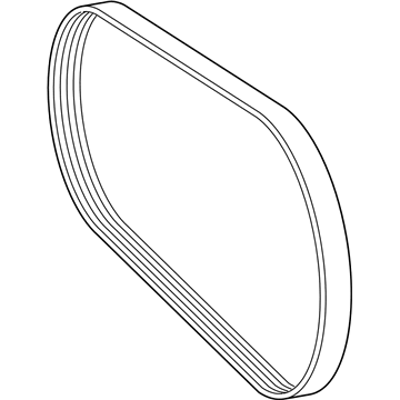 2012 Mercedes-Benz SLK55 AMG Drive Belt - 002-993-87-96