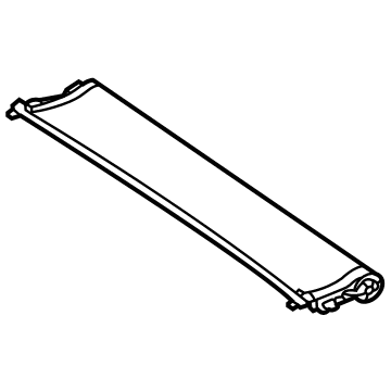 Mercedes-Benz 167-780-87-00-8U07 SUNROOF ROLLER BLIND