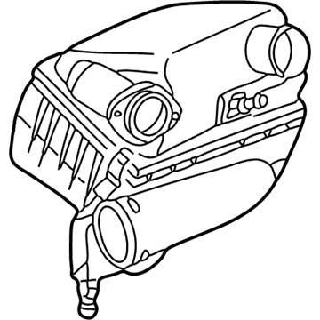 Mercedes-Benz 111-090-00-01 Air Cleaner