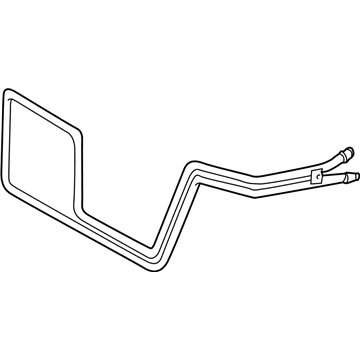 1995 Mercedes-Benz C280 Power Steering Hose - 202-460-16-24