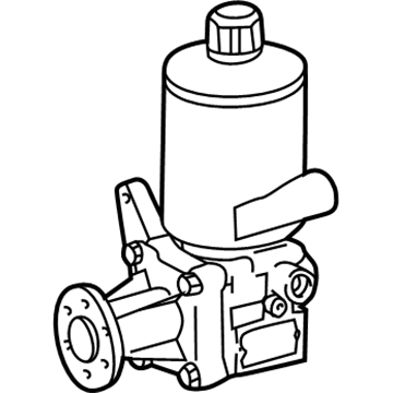 1991 Mercedes-Benz 300D Power Steering Pump - 210-466-08-01