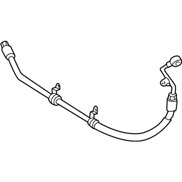 1996 Mercedes-Benz C280 Power Steering Hose - 202-320-21-72