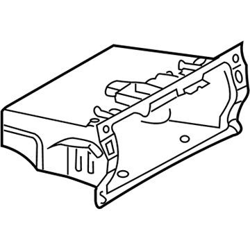 Mercedes-Benz 220-680-21-91-9B51 Glove Box