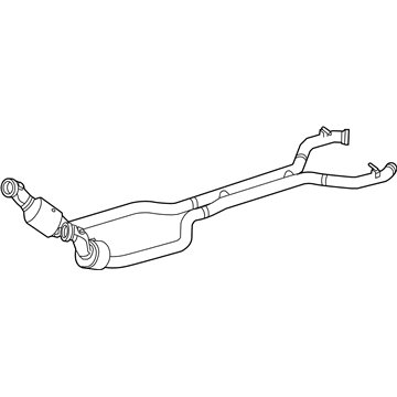 2013 Mercedes-Benz SL65 AMG Catalytic Converter - 231-490-00-19