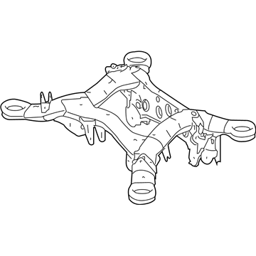 Mercedes-Benz GL550 Axle Beam - 166-350-59-00