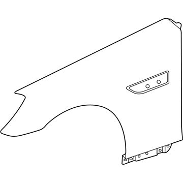 Mercedes-Benz SLC300 Fender - 172-880-01-07