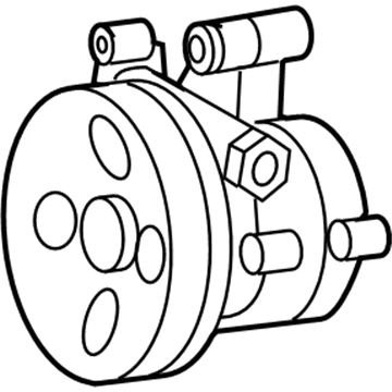 Mercedes-Benz Power Steering Pump - 005-466-82-01-80