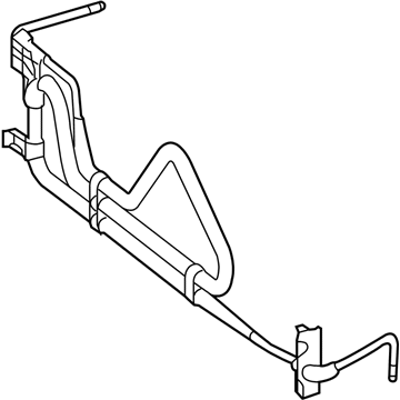 2013 Mercedes-Benz C250 Power Steering Cooler - 204-460-01-43