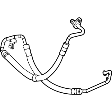 2012 Mercedes-Benz C250 Power Steering Hose - 207-460-20-24