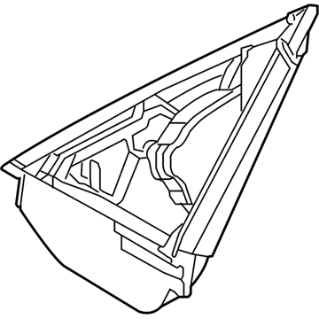 Mercedes-Benz 216-811-01-10-9999 Mirror Assembly