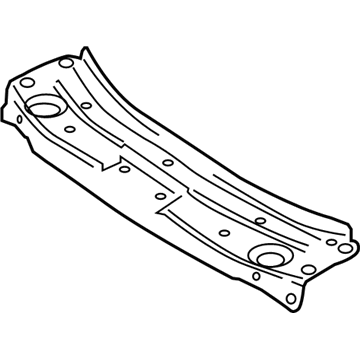 Mercedes-Benz 164-620-04-86 Upper Tie Bar