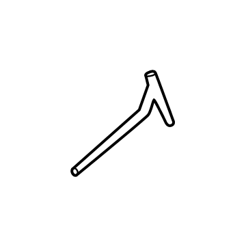 Mercedes-Benz 232-785-00-00 Drain Hose