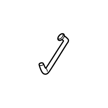 Mercedes-Benz 232-780-02-00 Drain Hose