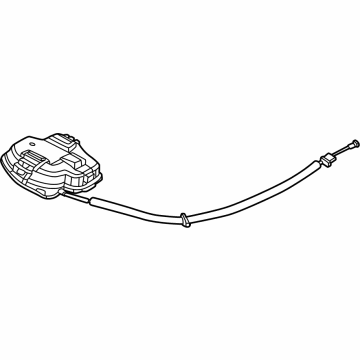 Mercedes-Benz 232-906-00-01 Lock Actuator