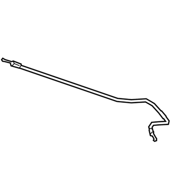 Mercedes-Benz G550 Hood Release Cable - 463-880-97-00