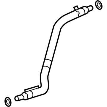 Mercedes-Benz 207-501-03-25 Vent Hose