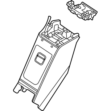 Mercedes-Benz 223-970-07-01-8V98 Storage Compart