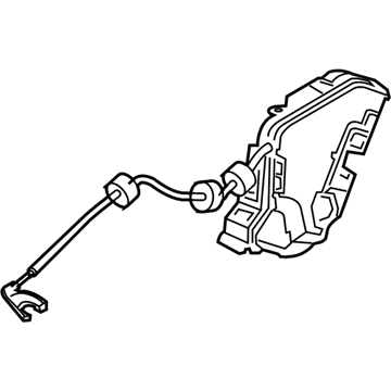 Mercedes-Benz 219-730-12-35 Lock