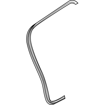 2022 Mercedes-Benz GLA250 Weather Strip - 247-740-37-01