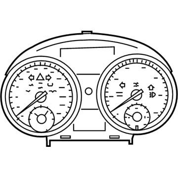 2006 Mercedes-Benz SLK280 Instrument Cluster - 171-540-67-47