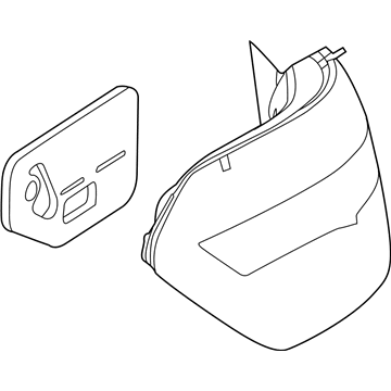 Mercedes-Benz E550 Back Up Light - 212-906-07-57