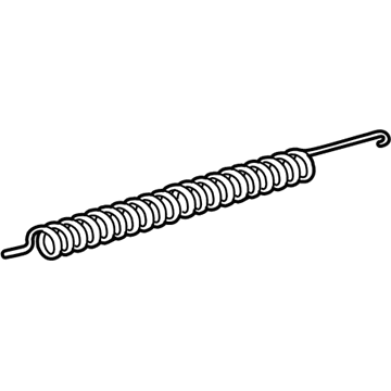 Mercedes-Benz 177-757-25-00 Hinge Spring