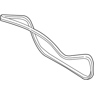 Mercedes-Benz 177-693-02-00 Weatherstrip