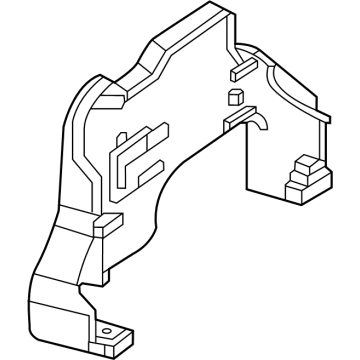 Mercedes-Benz 297-545-78-00 Fuse & Relay Box Bracket