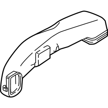 Mercedes-Benz 205-831-07-00 Upper Duct