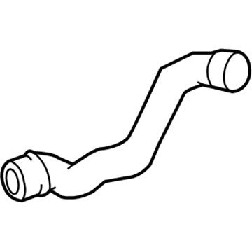 2009 Mercedes-Benz CLK550 Radiator Hose - 209-501-17-82