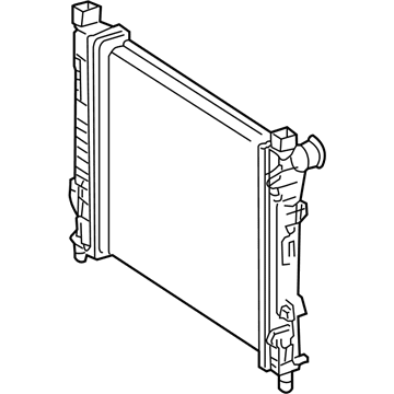 Mercedes-Benz 203-500-20-03 Radiator