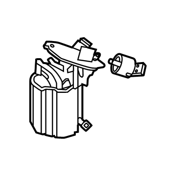 2024 Mercedes-Benz C300 Fuel Pump - 206-470-44-01