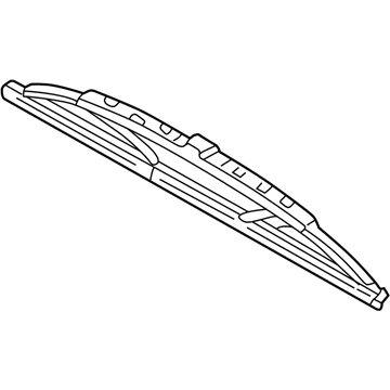 Mercedes-Benz C240 Wiper Blade - 203-820-24-45