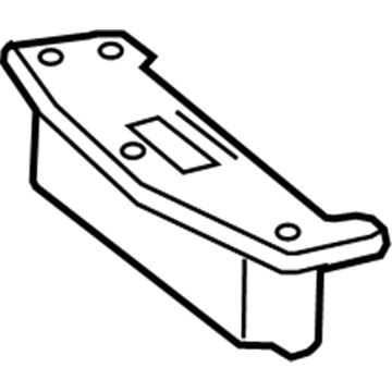 Mercedes-Benz 166-241-00-47 Crossmember Damper