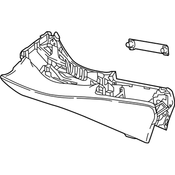 2020 Mercedes-Benz CLS53 AMG Center Console - 213-680-11-03-8U46