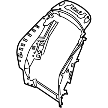 Mercedes-Benz 223-910-41-09 Seat Frame