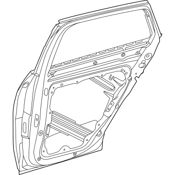 Mercedes-Benz 253-730-74-04 Door Shell