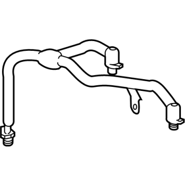 Mercedes-Benz 178-090-49-00 OIL FEED LINE