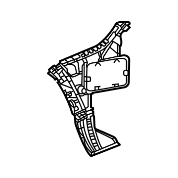 Mercedes-Benz 167-880-11-01 Side Bracket