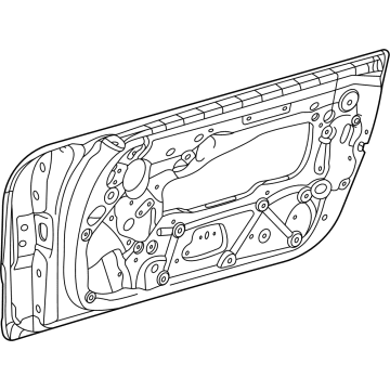 Mercedes-Benz 190-720-28-01 Door Shell