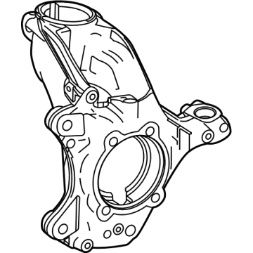 Mercedes-Benz 247-332-02-00 Knuckle Assembly