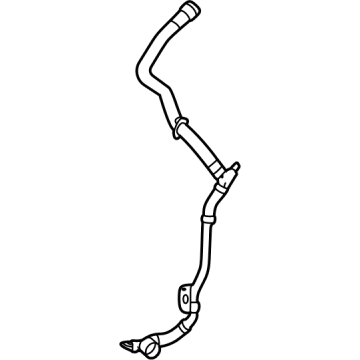 2023 Mercedes-Benz GLS63 AMG Radiator Hose - 167-501-80-01