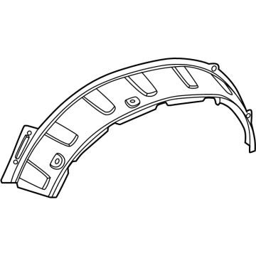 Mercedes-Benz 296-630-07-01 Outer Wheelhouse