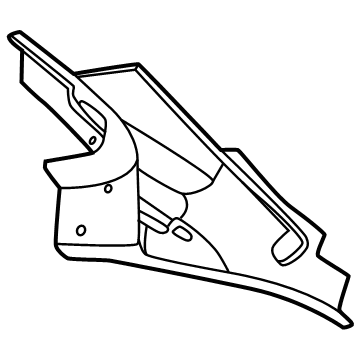 Mercedes-Benz 296-636-23-00 Mount Panel