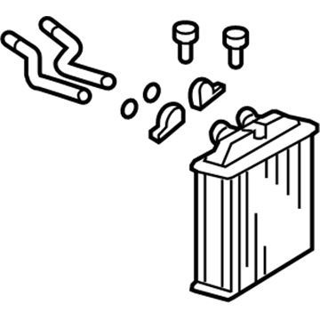 Mercedes-Benz 163-830-00-61 Heater Core