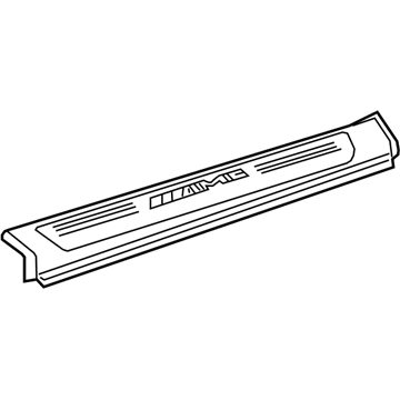 Mercedes-Benz 231-680-03-35-9051 Scuff Plate